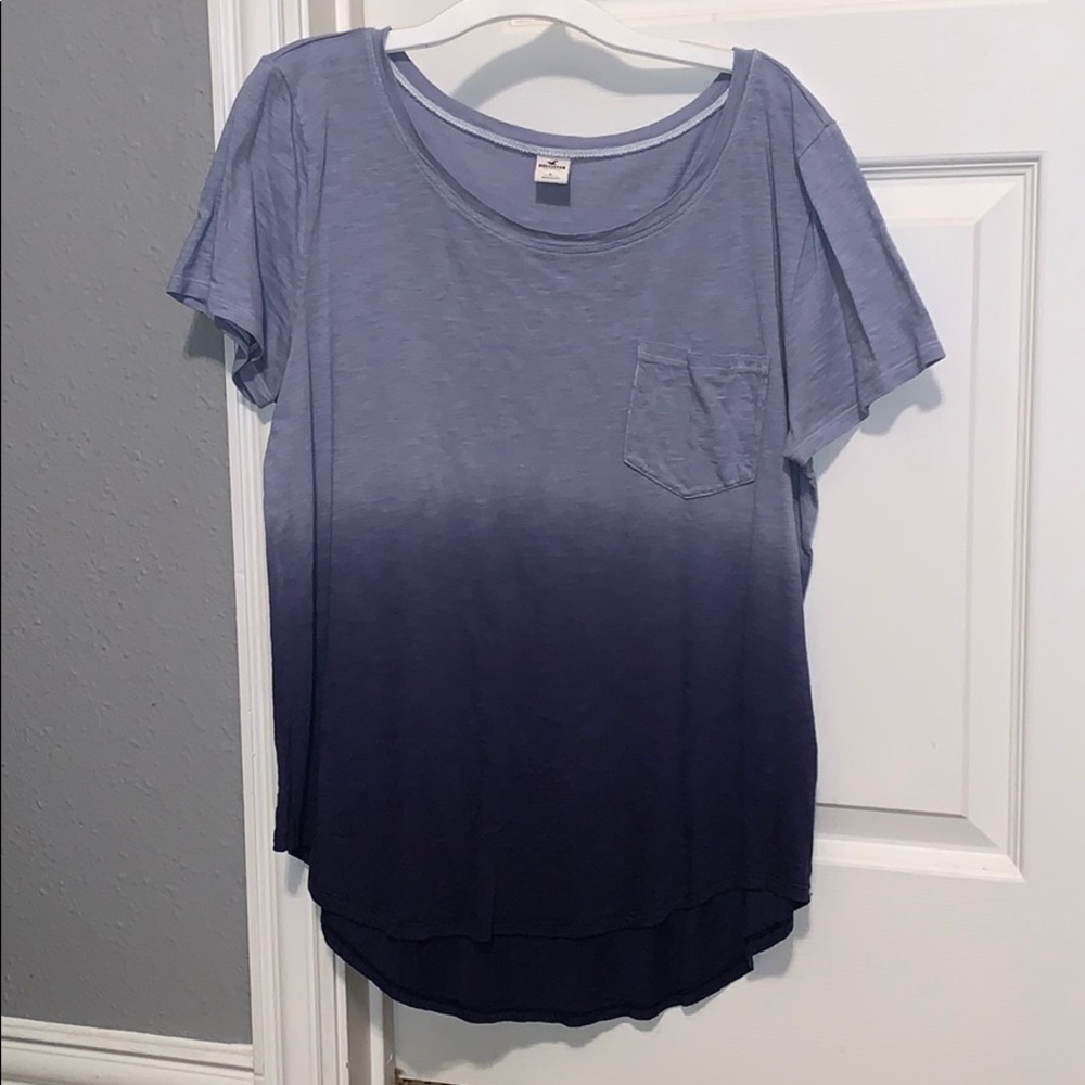 Hollister tie dyed top